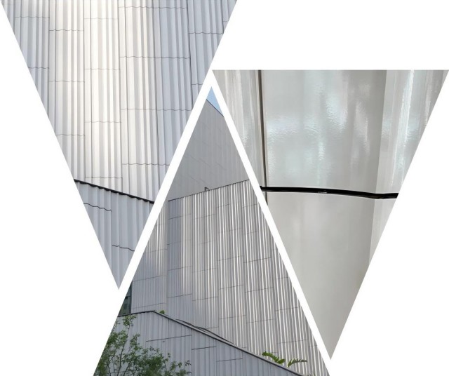 Integration of terracotta panels with glass and aluminum on Guiyang MixC facade